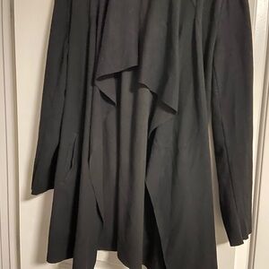 NIC+ZOE Black Draped Cardigan
